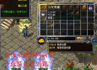 在传祺新开网店买什么装备最划算? 在传祺新开网店买什么装备最划算?