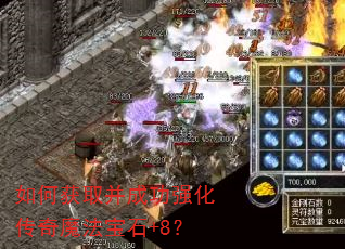 如何获取并成功强化传奇魔法宝石+8? 如何获取并成功强化传奇魔法宝石+8?