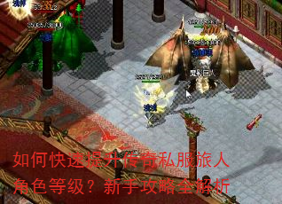 如何快速提升传奇私服旅人角色等级?新手攻略全解析 如何快速提升传奇私服旅人角色等级?新手攻略全解析