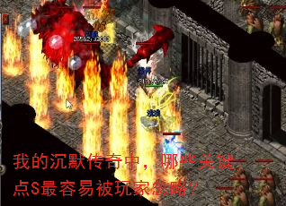 我的沉默传奇中,哪些关键点S最容易被玩家忽略? 我的沉默传奇中,哪些关键点S最容易被玩家忽略?