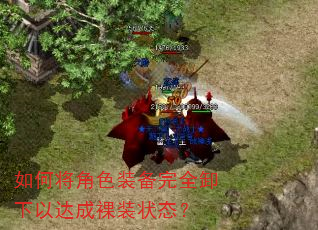 如何将角色装备完全卸下以达成裸装状态? 如何将角色装备完全卸下以达成裸装状态?