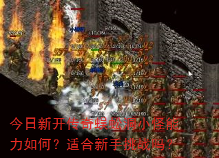 今日新开传奇蜈蚣洞小怪能力如何?适合新手挑战吗? 今日新开传奇蜈蚣洞小怪能力如何?适合新手挑战吗?