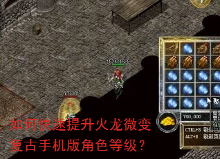 如何快速提升火龙微变复古手机版角色等级? 如何快速提升火龙微变复古手机版角色等级?