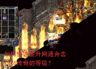如何快速提升网通合击1.76传奇的等级? 如何快速提升网通合击1.76传奇的等级?