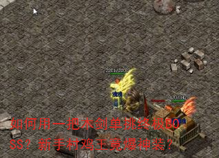 如何用一把木剑单挑终极BOSS?新手村鸡王竟爆神装? 如何用一把木剑单挑终极BOSS?新手村鸡王竟爆神装?