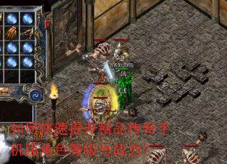 如何快速提升精品传奇手机版角色等级与战力? 如何快速提升精品传奇手机版角色等级与战力?