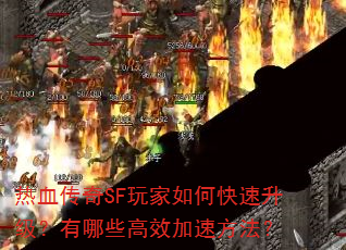 热血传奇SF玩家如何快速升级?有哪些高效加速方法? 热血传奇SF玩家如何快速升级?有哪些高效加速方法?